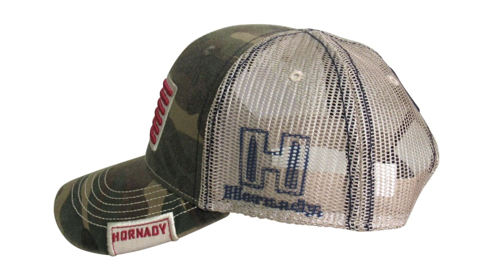 Hornady American Flag Patch Hat - Mens, One Size, Camo, 10090