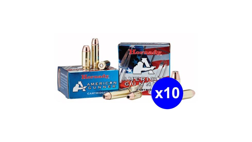 Hornady American Gunner 9 mm Luger 115 grain eXtreme Terminal Performance Brass Cased Centerfire Pistol Ammo