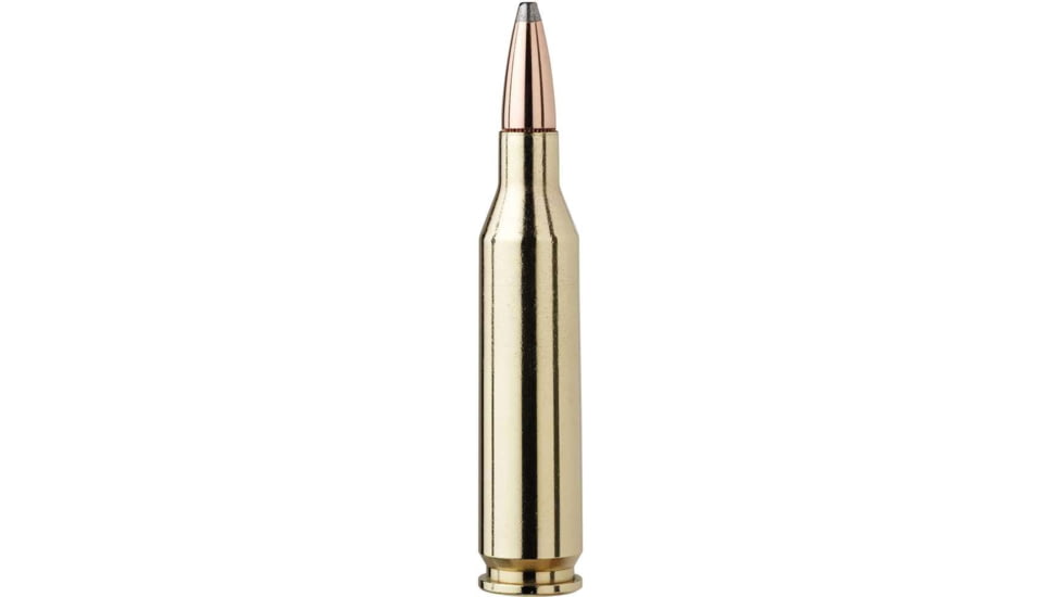 Hornady American Whitetail .243 Winchester 100 grain InterLock Boat-Tail SP Brass Cased Centerfire Rifle Ammo, 20 Rounds, 8047
