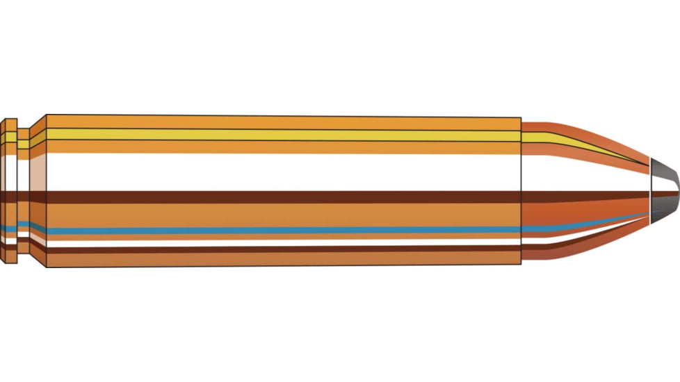 Hornady American Whitetail .450 Bushmaster 245 grain InterLock SP Brass Cased Centerfire Rifle Ammo, 20 Rounds, 82242