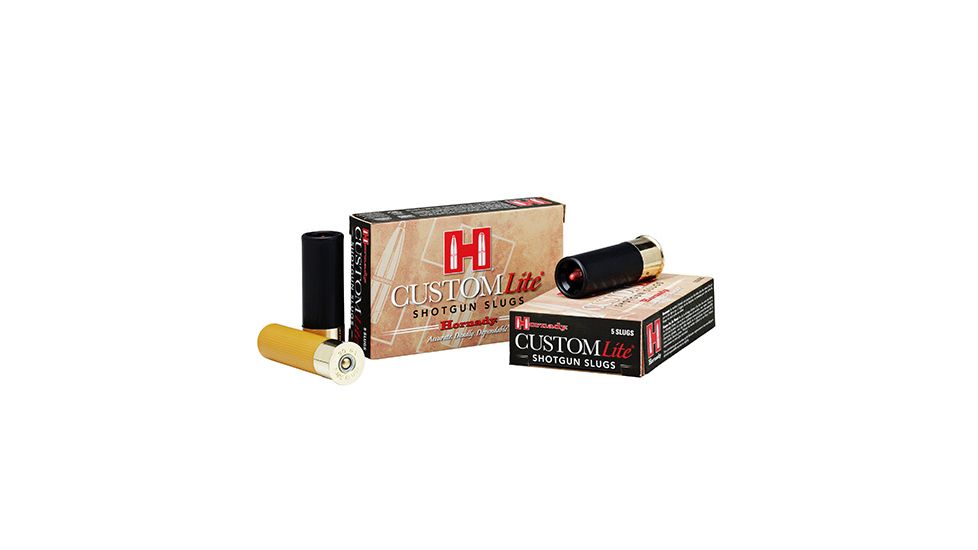 Hornady SST Slugs 20 Gauge 250 grain 2.75 in Super Shock Tip Slug Centerfire Shotgun Slug Ammo, 5 Rounds, 86232