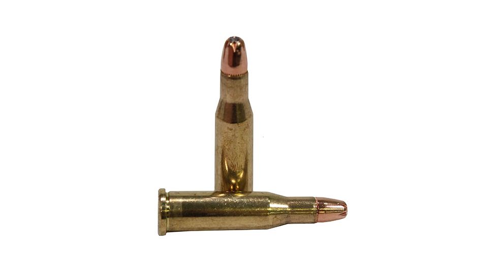 Hornady Custom .218 Bee 45 grain Hollow Point Match Brass Cased Centerfire Rifle Ammo, 25 Rounds, 8307