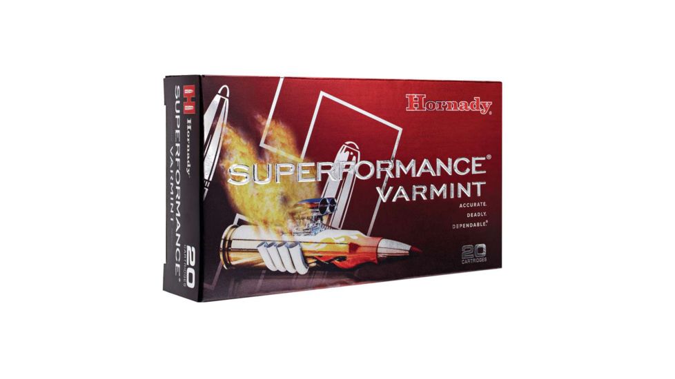 Hornady Superformance .22-250 Remington 35 grain NTX Brass Cased Centerfire Rifle Ammo, 20 Rounds, 8334