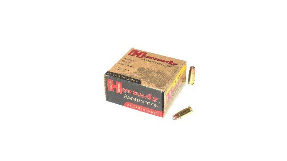Hornady Custom .25 ACP 35 grain eXtreme Terminal Performance Brass Cased Centerfire Pistol Ammo, 25 Rounds, 90012