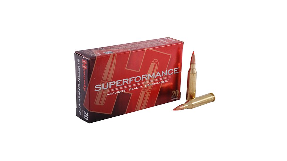 Hornady Superformance .260 Remington 129 grain Super Shock Tip Brass Cased Centerfire Rifle Ammo, 20 Rounds, 8552