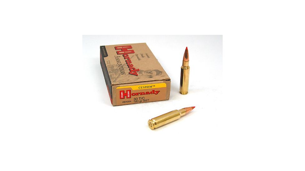 Hornady Superformance .30 TC 150 grain Super Shock Tip Brass Cased Centerfire Rifle Ammo, 20 Rounds, 81004
