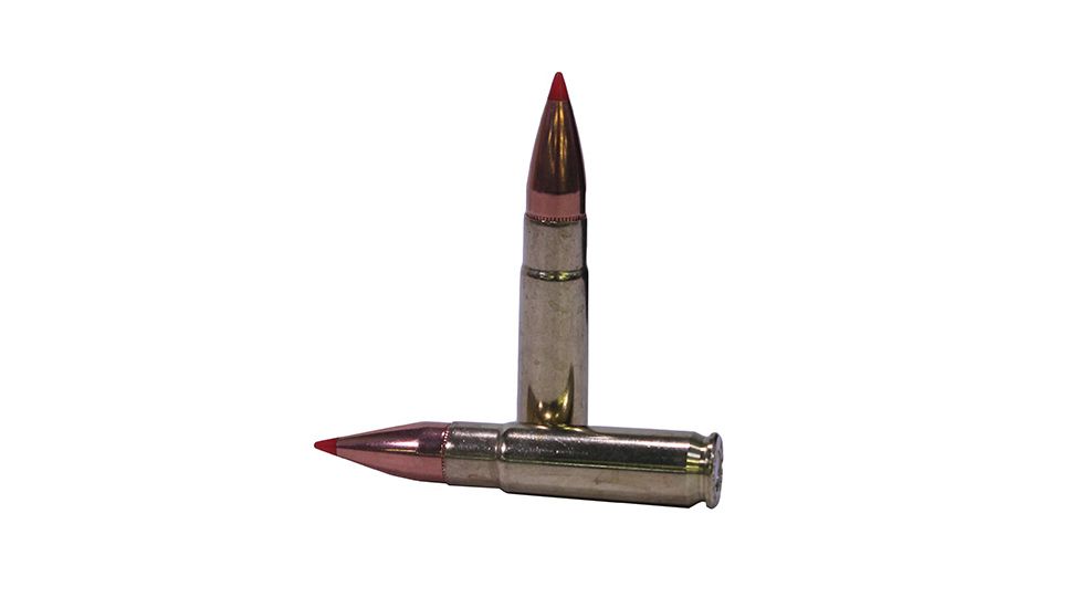 Hornady BLACK .300 AAC Blackout 110 grain V-MAX Brass Cased Centerfire Rifle Ammo, 20 Rounds, 80873