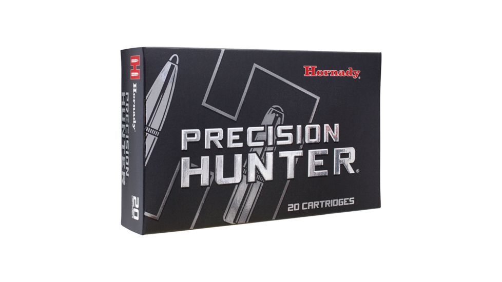 Hornady Precision Hunter .300 RUM 220 grain Extremely Low Drag - eXpanding Brass Cased Centerfire Rifle Ammo, 20 Rounds, 8209