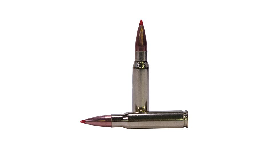 Hornady BLACK .308 Winchester 155 grain A-MAX Brass Cased Centerfire Rifle Ammo, 20 Rounds, 80927