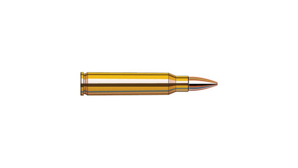 Hornady Superformance 5.56x45mm NATO 55 grain Gilding Metal eXpanding Brass Cased Centerfire Rifle Ammo, 20 Rounds, 81254