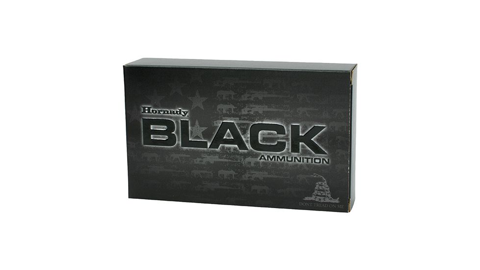 Hornady BLACK 6.8mm Remington SPC 110 grain V-MAX Brass Cased Centerfire Rifle Ammo, 20 Rounds, 83464