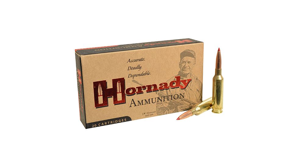 Hornady Match 6mm Creedmoor 108 grain Extremely Low Drag Match Brass Cased Centerfire Rifle Ammo, 20 Rounds, 81391
