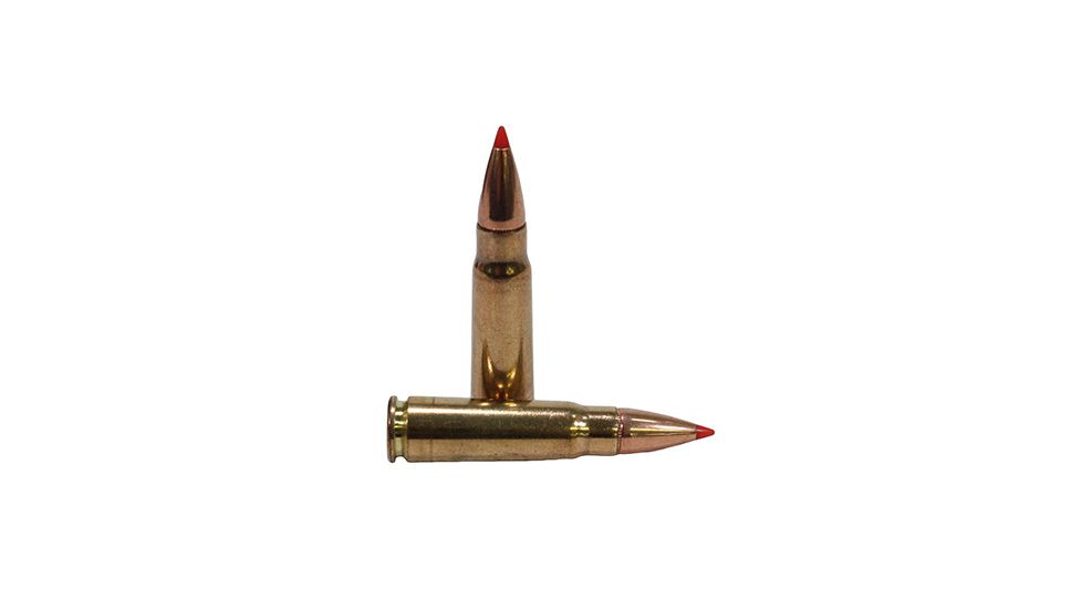 Hornady BLACK 7.62x39mm 123 grain Super Shock Tip Brass Cased Centerfire Rifle Ammo, 20 Rounds, 80784