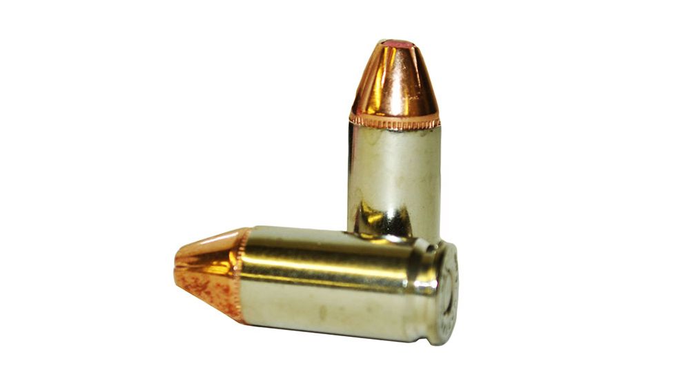 Hornady Critical Defense 9 mm Luger 100 grain Flex Tip eXpanding Brass Cased Centerfire Pistol Ammo, 25 Rounds, 90240