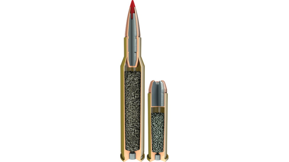 Hornady Ammo Custom, .300 Blackout, 110 Grain, Centerfire Rifle Ammo, CX Polymer Tip, 20 Rounds, 808794