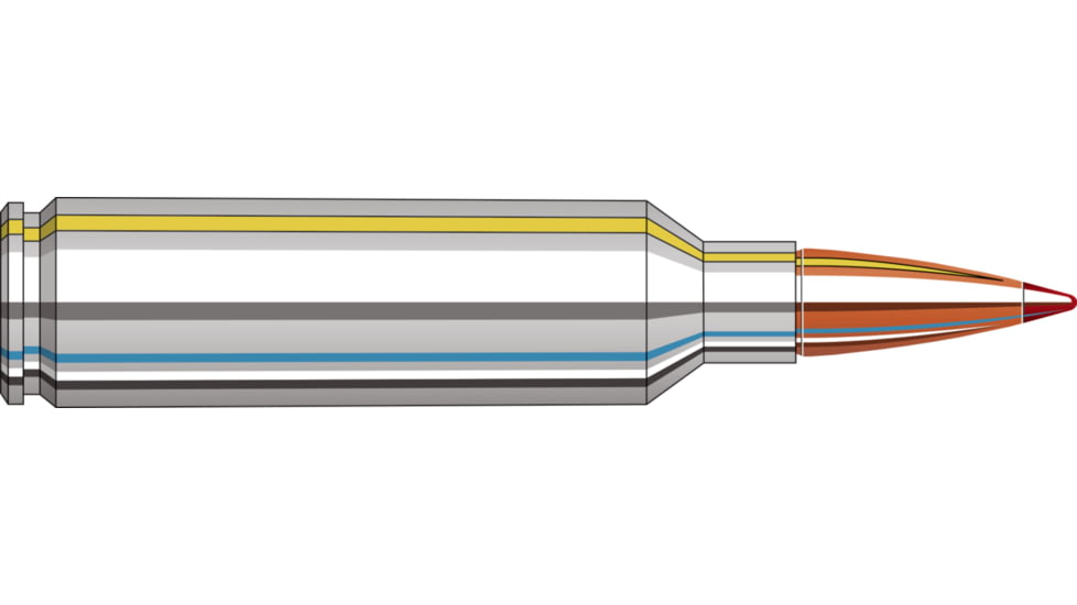 Hornady Ammo Outfitter 7mm WSM 150gr. Cx Brass Centerfire Rifle Ammunition, 20 Rounds, 805514