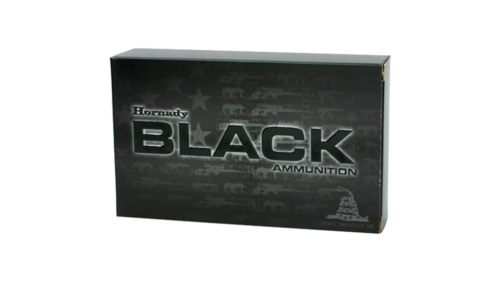 Hornady Black .300 AAC 110 Grain Lead-Free Rifle Ammo, 20 Rounds, 80862