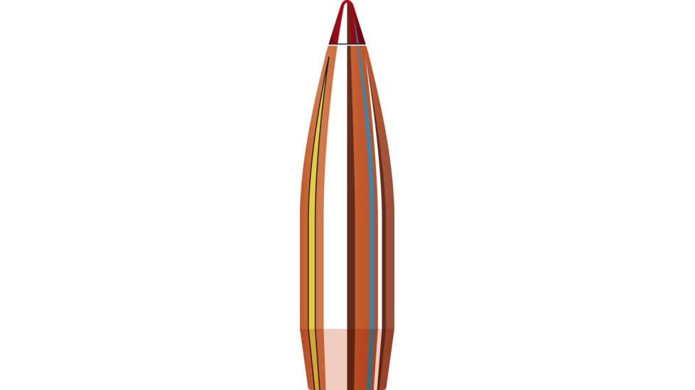 Hornady ELD Match Rifle Bullets, .30 Caliber, 168 grain, ELD-Match, 1900 Bullet, 30506B