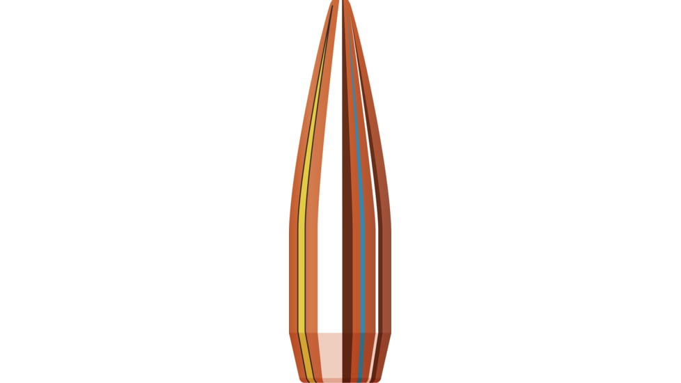 Hornady Match Rifle Bullets, .30 Caliber, 155 grain, Boat Tail Hollow Point BTHP, 2000 Bullet, 3039B