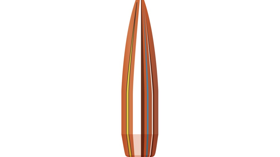 Hornady Match Rifle Bullets, .30 Caliber, 178 grain, Boat Tail Hollow Point BTHP, 1600 Bullet, 30715B