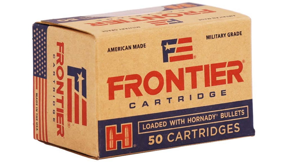 Hornady Frontier 7.62x51mm 150 Grain Full Metal Jacket Brass Cased Rifle Ammunition, 20 Rounds, FR390