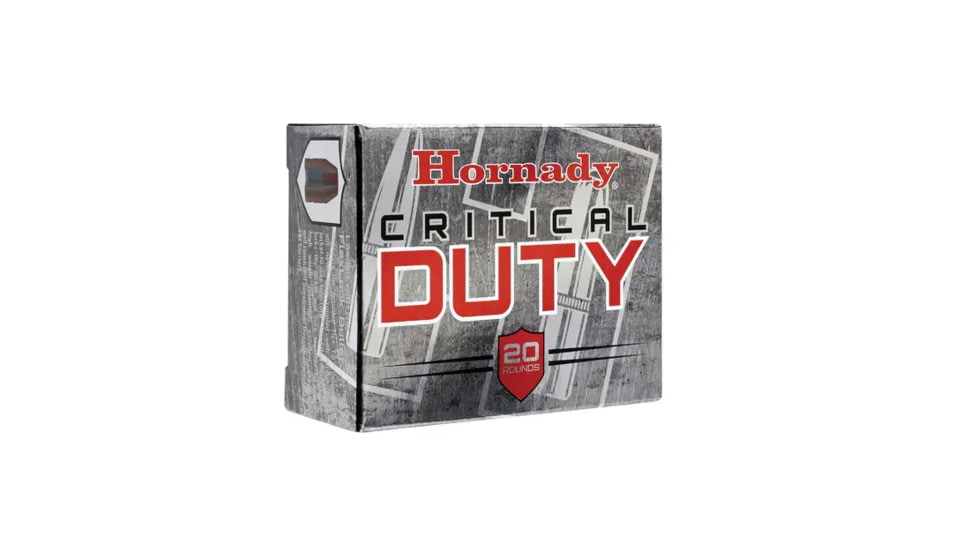 Hornady Critical Duty .357 Magnum 135 grain FlexLock Brass Cased Centerfire Pistol Ammo, 250 Round