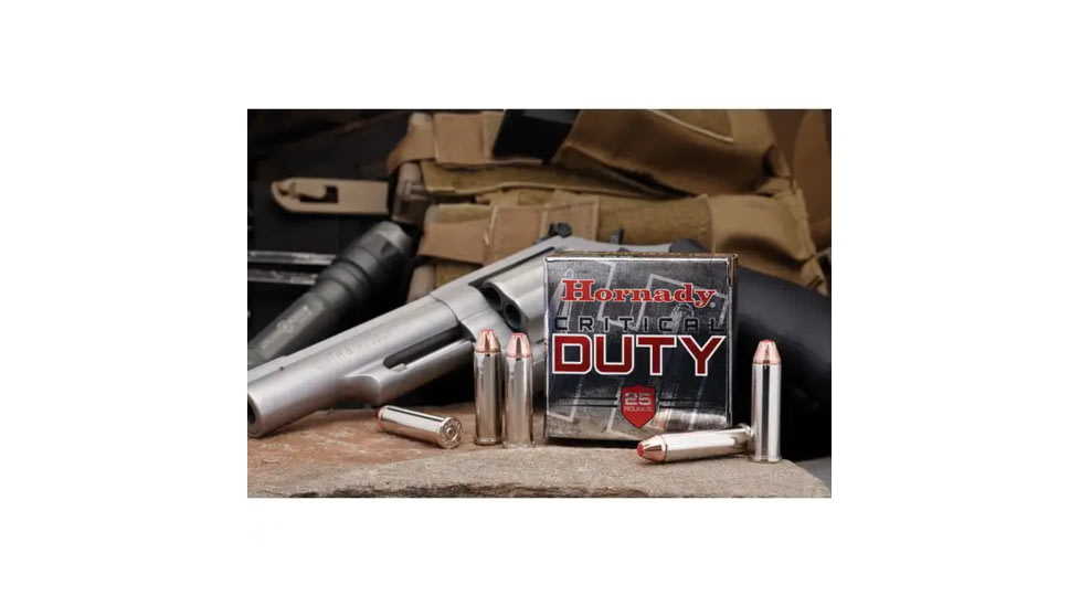 Hornady Critical Duty .357 Magnum 135 grain FlexLock Brass Cased Centerfire Pistol Ammo, 250 Round