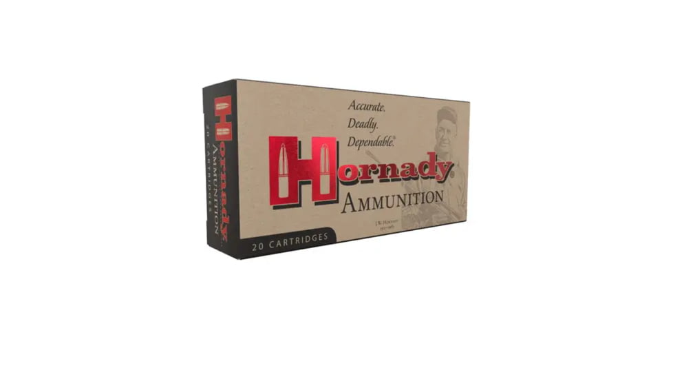 Hornady Custom 6Mm 90 Grain GR CX Brass Cased Rifle Ammo, 20 Rounds, 81612