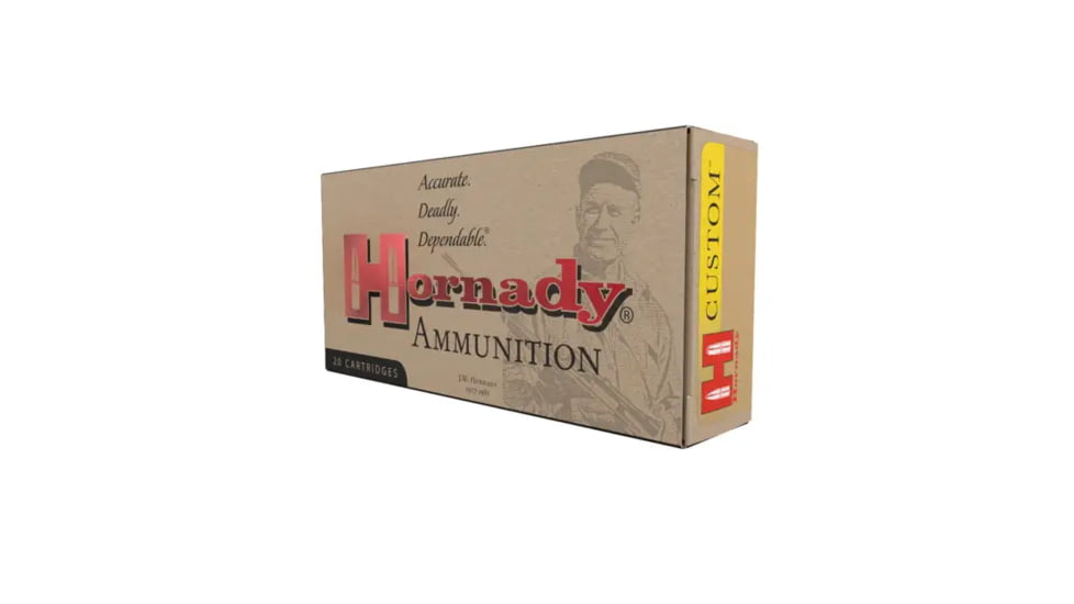 Hornady Custom 6Mm 90 Grain GR CX Brass Cased Rifle Ammo, 20 Rounds, 81612