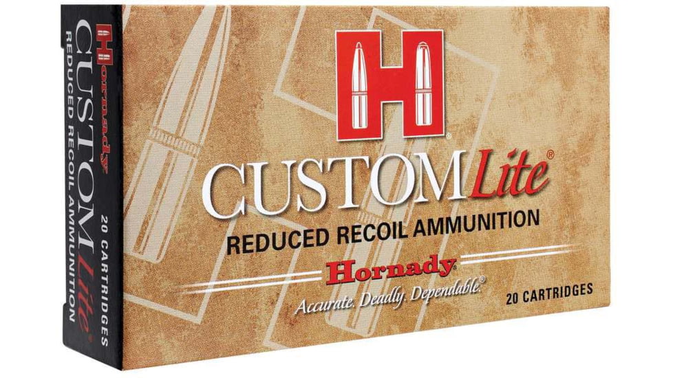 Hornady Custom .243 Winchester 87 grain Super Shock Tip Brass Cased Centerfire Rifle Ammo, 20 Rounds, 80466