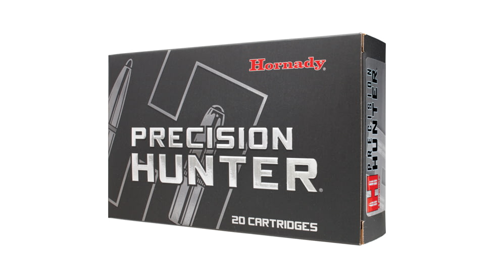 Hornady ELD-X Precision Hunter 25 Creedmoor 128 Grain Heat Shield Rifle Ammunition, 20 per Box, 81422