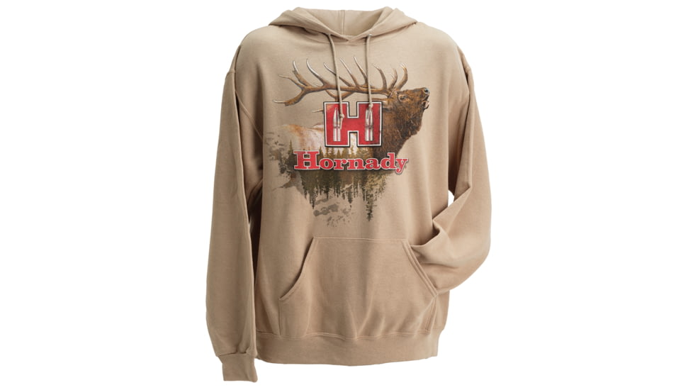 Hornady Elk Hoodie - Mens 3Xl Tan/Khaki, 99612XXXL