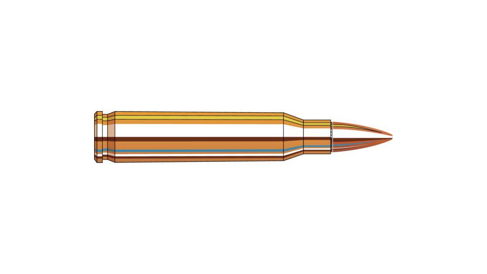 Hornady Frontier 5.56x45mm NATO 55 Grain Hollow Point Centerfire Rifle Ammunition, FRFR200C