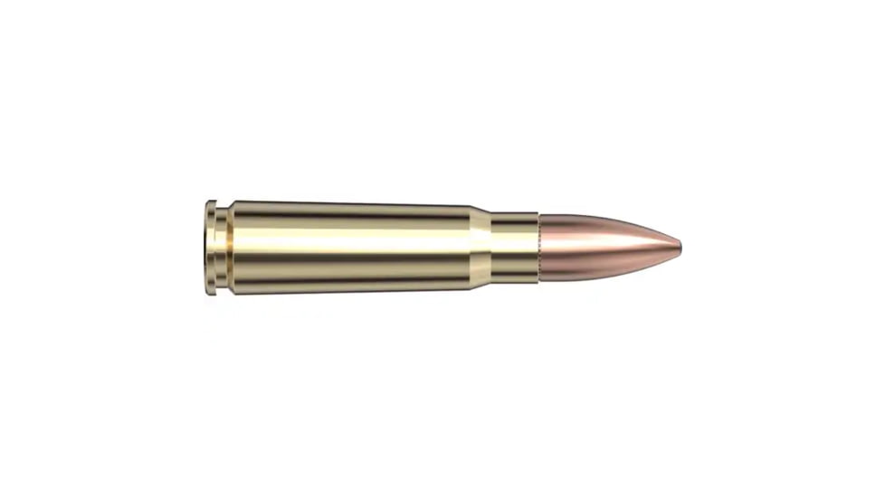 Hornady Frontier 7.62x39 123 Grain Full Metal Jacket (FMJ) Brass Cased Rifle Ammo, 20 Rounds, FR420
