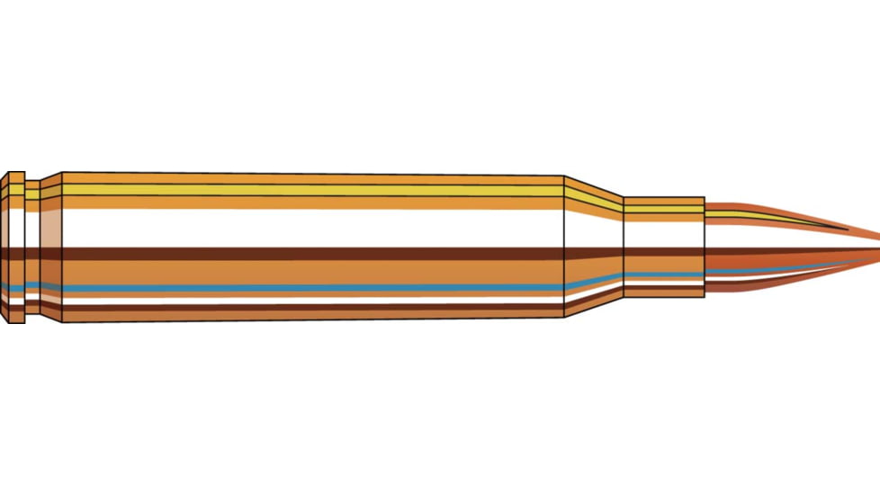 Hornady Frontier .223 Remington 55 grain Hollow Point Brass Cased Centerfire Rifle Ammo, 20 Rounds, FR140