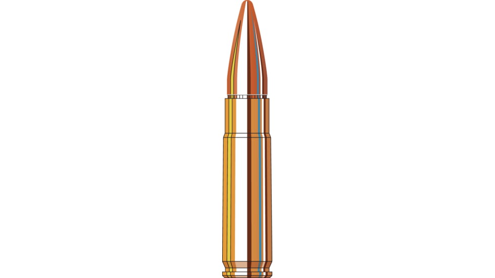Hornady Frontier .300 AAC Blackout 125 grain Full Metal Jacket Brass Cased Centerfire Rifle Ammo, 50 Rounds, FR401