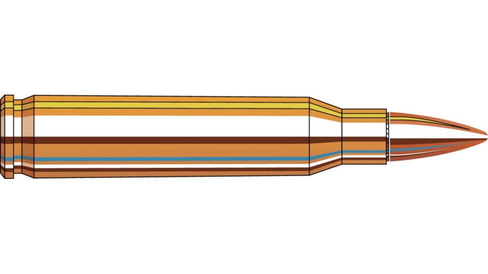 Hornady Frontier 5.56x45mm NATO 62 grain Full Metal Jacket Brass Cased Centerfire Rifle Ammo, 150 Rounds, FR2615