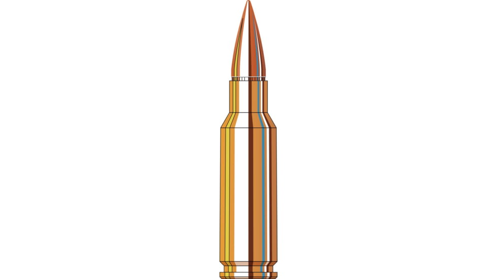 Hornady Frontier 6.5mm Grendel 123 grain Full Metal Jacket Brass Cased Centerfire Rifle Ammo, 20 Rounds, FR700