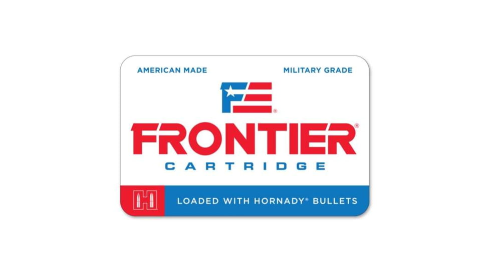 Hornady Frontier Sticker, Black And Red, NSN N, 98005