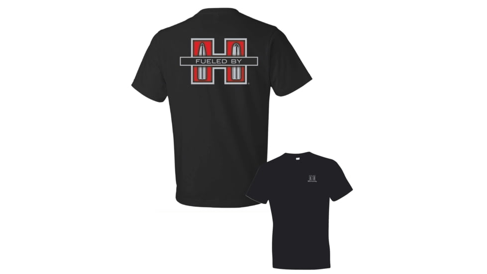 Hornady Fueled By T-Shirt - Men's, Black, 3XL, 30126