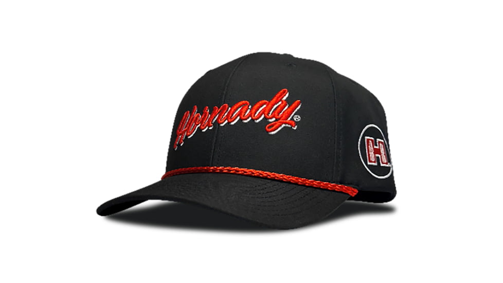 Hornady Gear Script - Men's Black Embroidered Patch, 10240