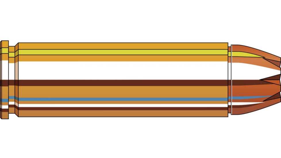 Hornady Handgun Hunter 500 S&amp;W 300 Grain Monoflex Brass Pistol Ammo, 20 Rounds, 9251