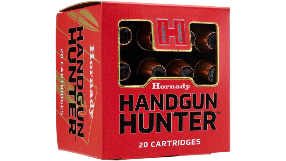 Hornady Handgun Hunter 500 S&amp;W 300 Grain Monoflex Brass Pistol Ammo, 20 Rounds, 9251