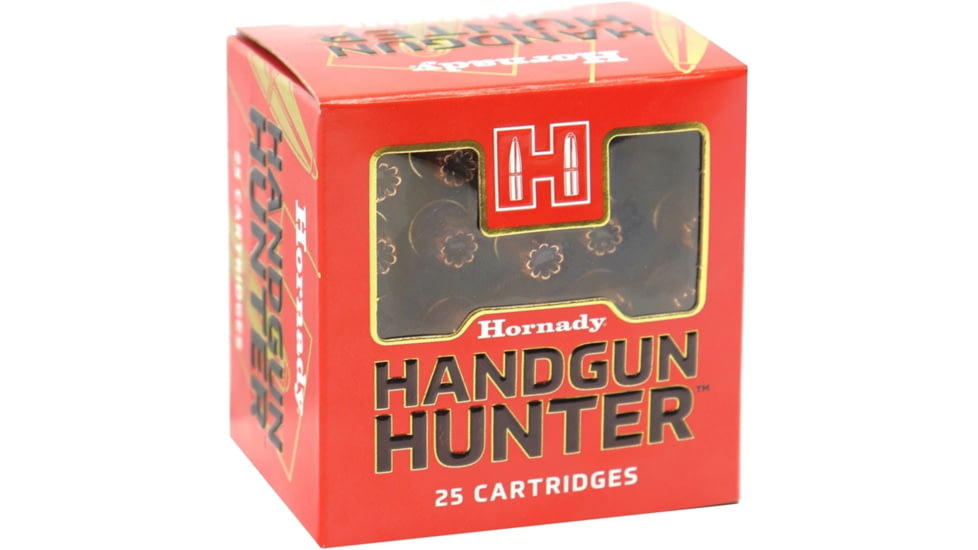 Hornady Handgun Hunter 9 mm Luger +P 115 grain MonoFlex Brass Cased Centerfire Pistol Ammo, 25 Rounds, 90281