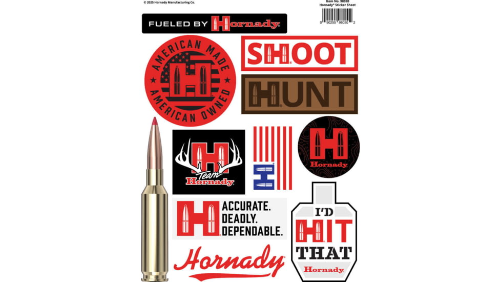 Hornady American Owned Sticker Sheet