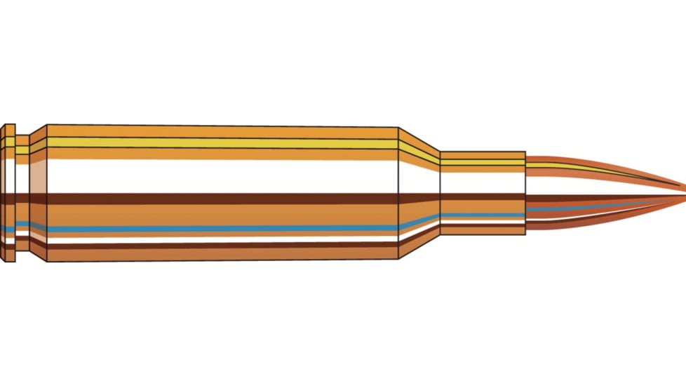 Hornady BLACK .224 Valkyrie 75 grain Boat-Tail Hollow Point Brass Cased Centerfire Rifle Ammo, 20 Rounds, 81532