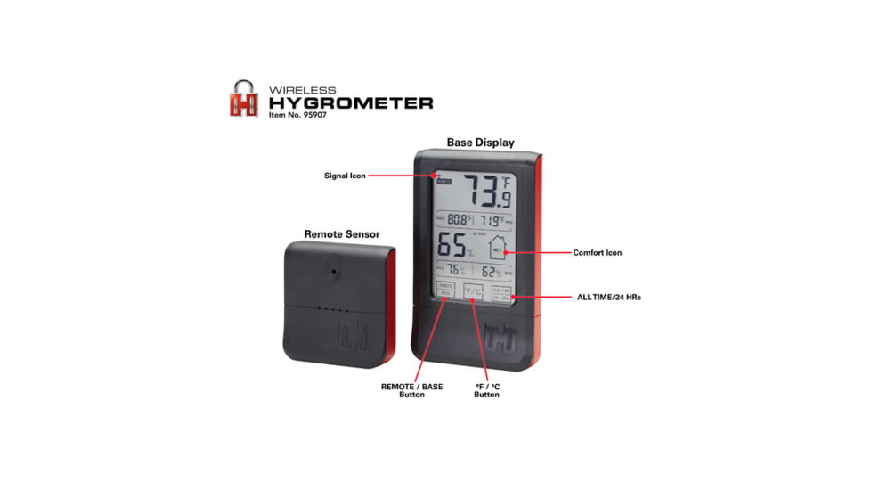 Hornady Hygrometer Wireless, 95907
