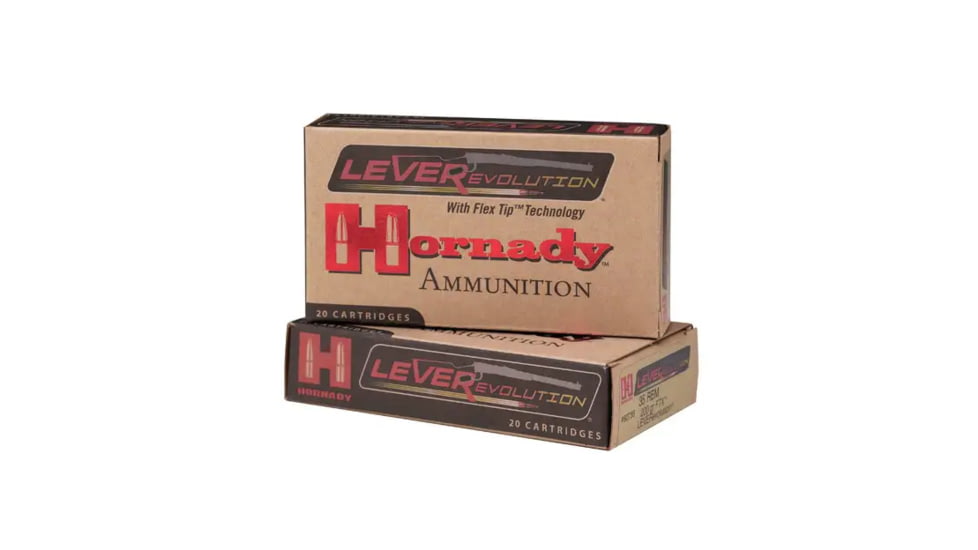 Hornady Leverevolution 10Mm 150 Grain FTX Brass Cased Rifle Ammo, 20 Rounds, 91258