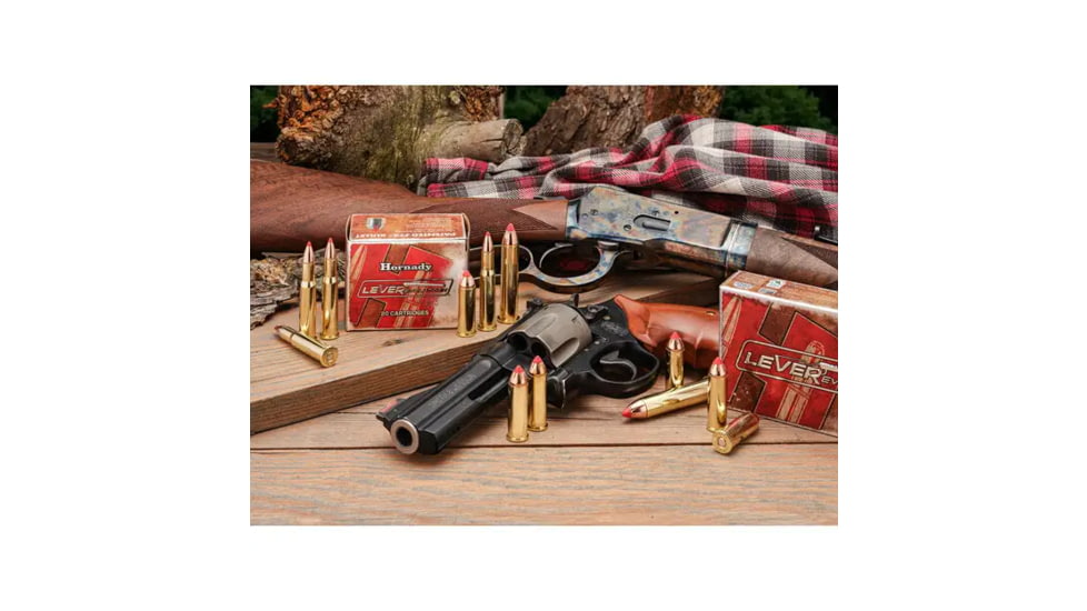 Hornady Leverevolution 10Mm 150 Grain FTX Brass Cased Rifle Ammo, 20 Rounds, 91258