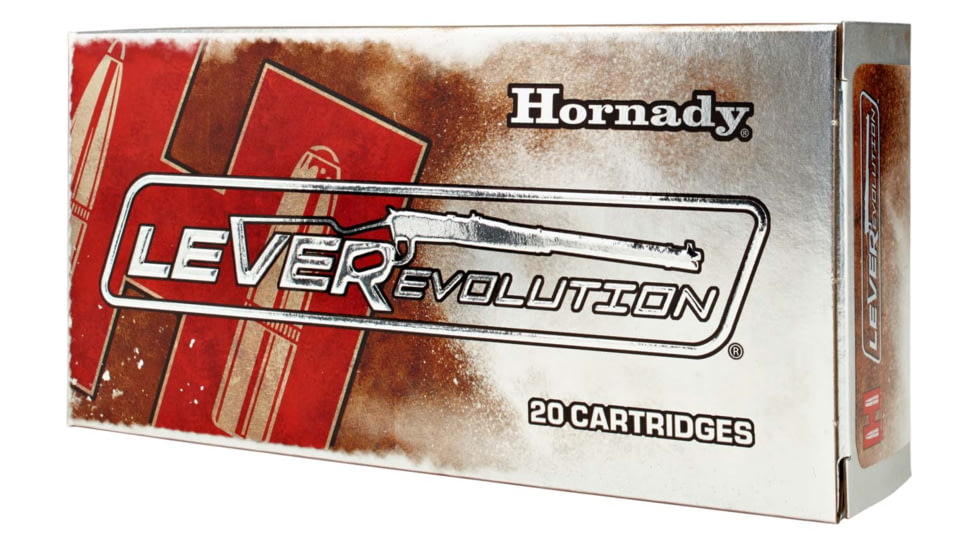 Hornady LEVERevolution 7-30 Waters 120 grain Flex Tip eXpanding Brass Cased Centerfire Rifle Ammo, 20 Rounds, 81569